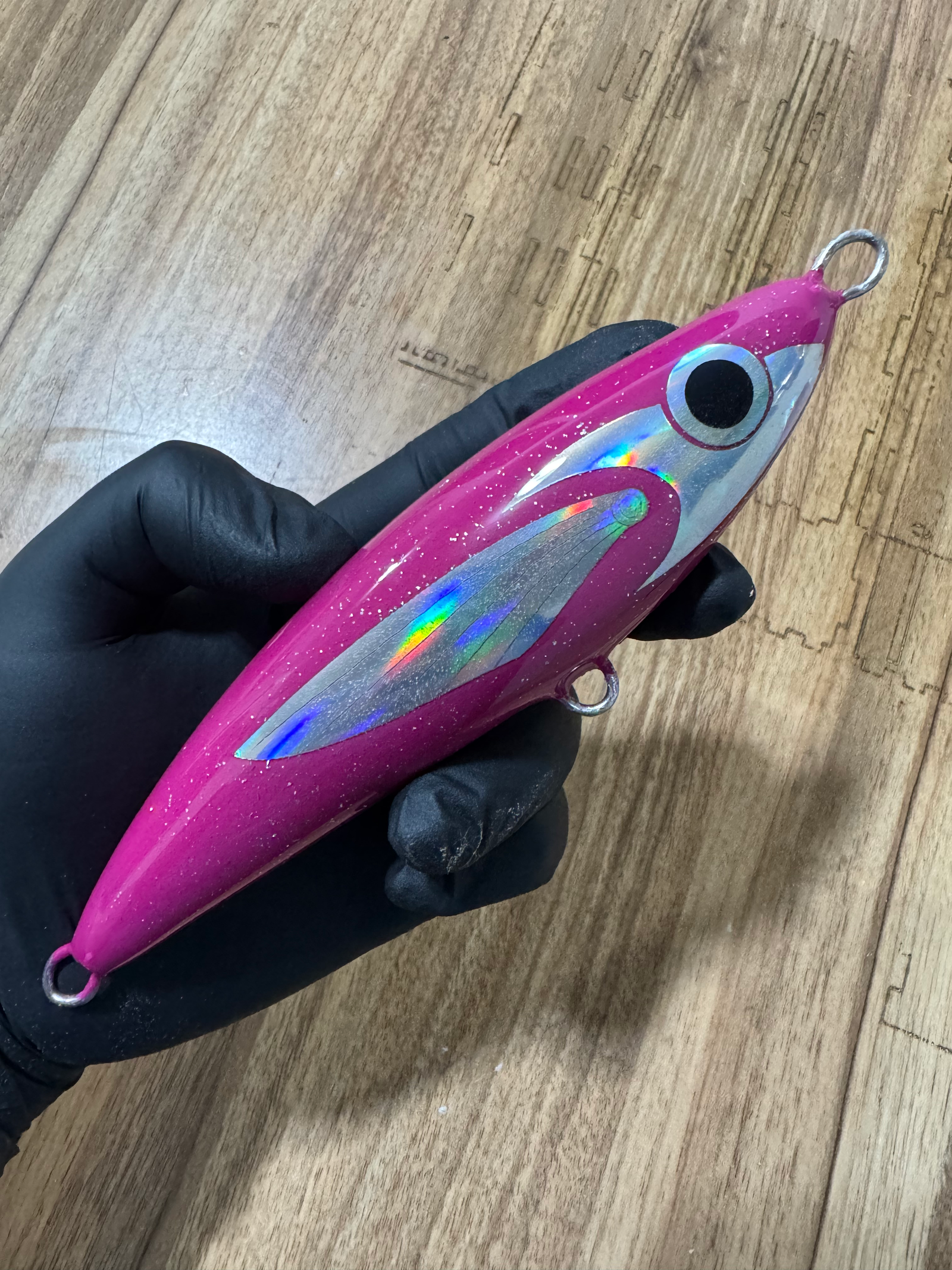 Pink Poison | Handcrafted Amargo Cedar Sinking Lure
