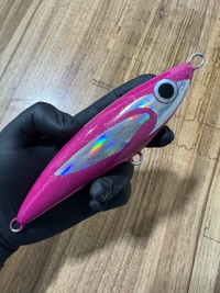 Pink Poison | Handcrafted Amargo Cedar Sinking Lure
